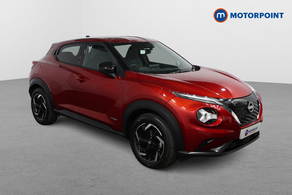 Nissan Juke N-Connecta Automatic Petrol-Electric Hybrid SUV - Stock Number (1572435) - Drivers side front corner
