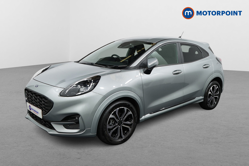 Ford Puma St-Line Manual Petrol-Electric Hybrid SUV - Stock Number (1572658) - Passenger side front corner