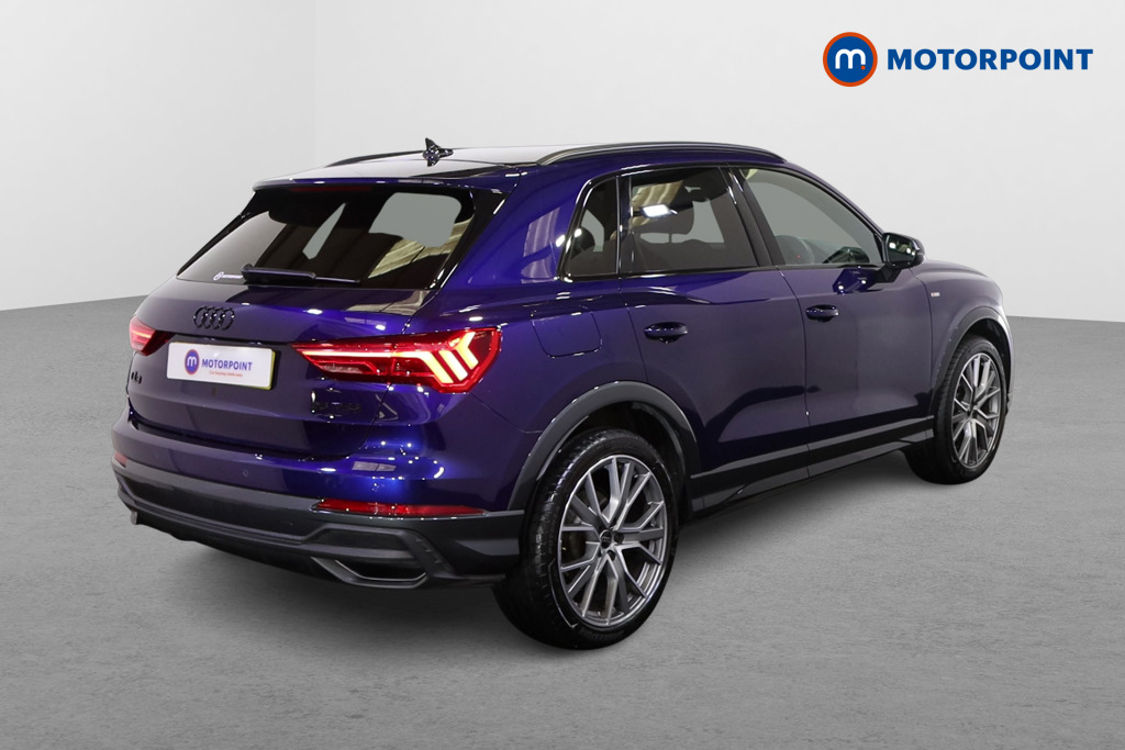 Audi Q3 Black Edition Automatic Petrol SUV - Stock Number (1572689) - Drivers side rear corner