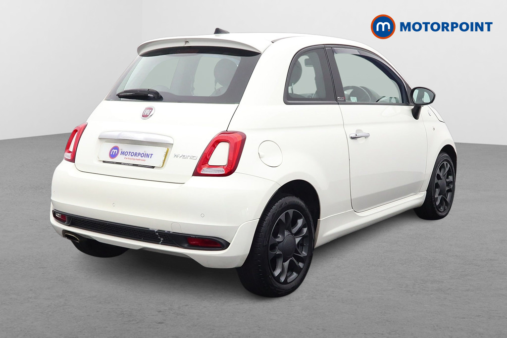 Fiat 500 Hey Google Manual Petrol-Electric Hybrid Hatchback - Stock Number (1555971) - Drivers side rear corner