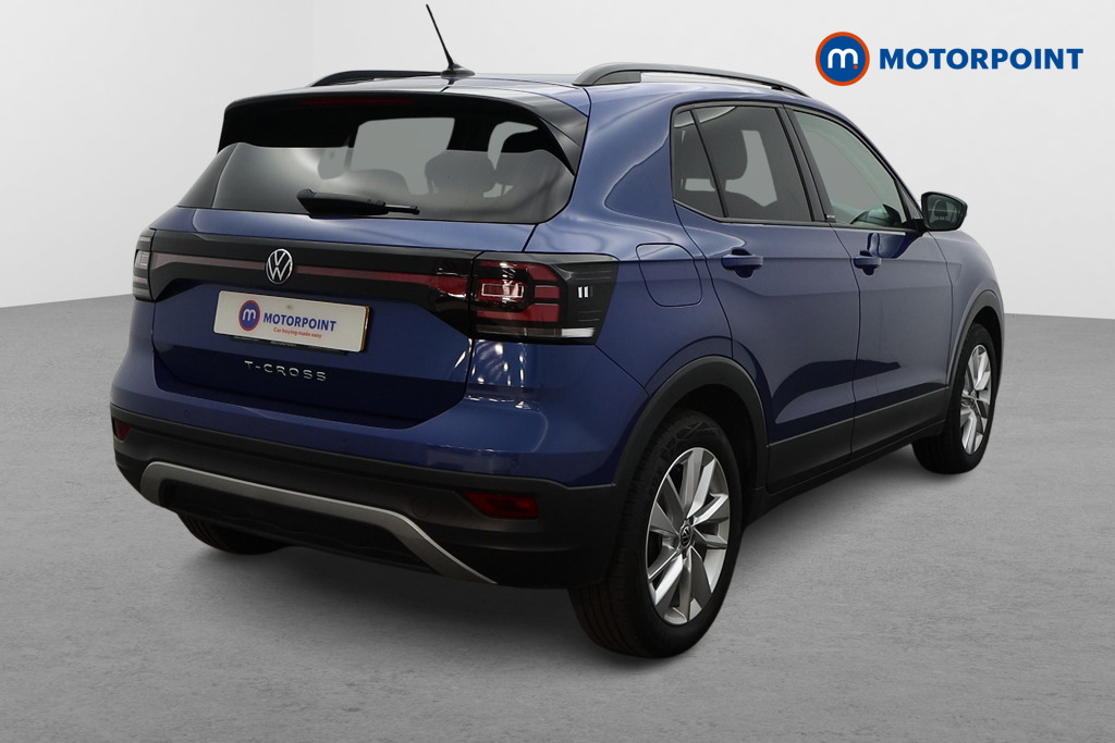 Volkswagen T-Cross Active Manual Petrol SUV - Stock Number (1565503) - Drivers side rear corner