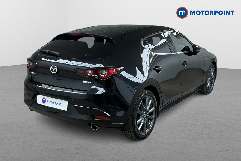 Mazda 3 Sport Lux Automatic Petrol-Electric Hybrid Hatchback - Stock Number (1567974) - Drivers side rear corner