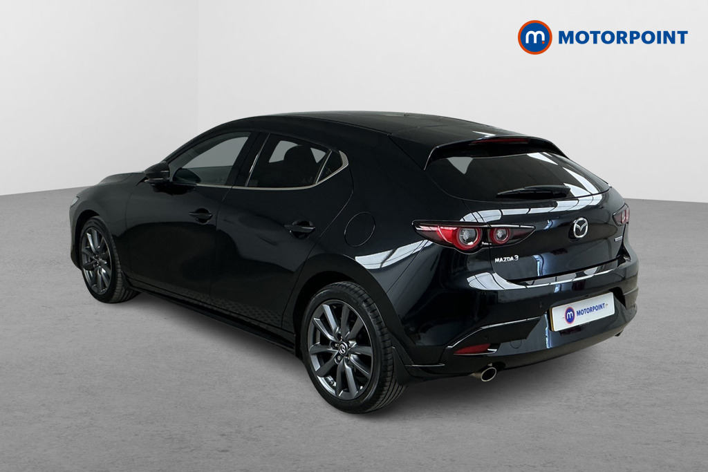 Mazda 3 Sport Lux Automatic Petrol-Electric Hybrid Hatchback - Stock Number (1567974) - Passenger side rear corner