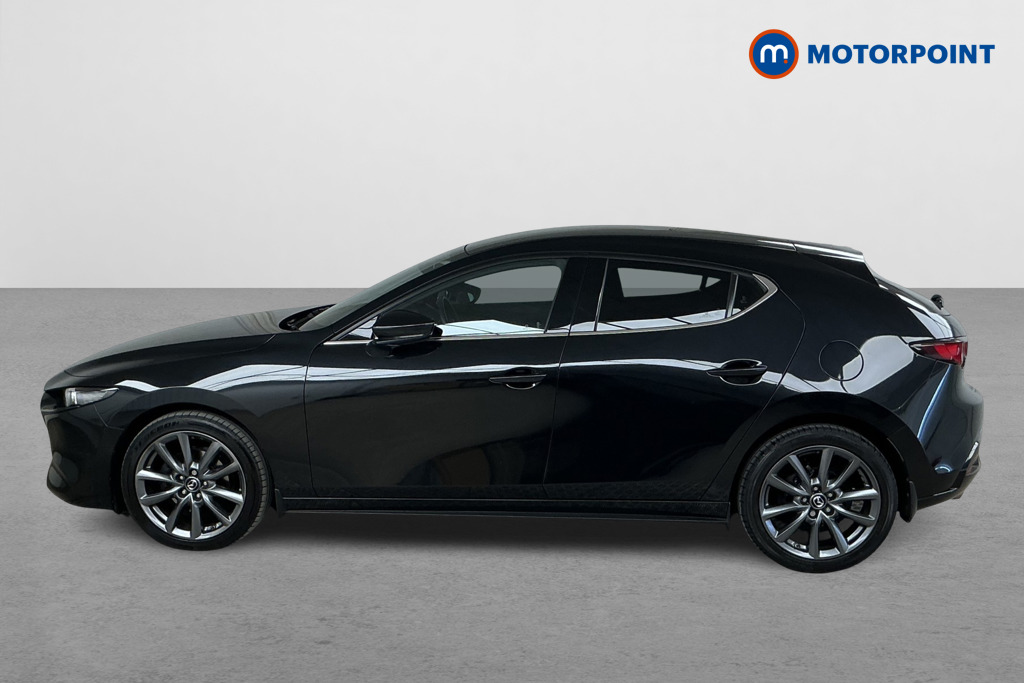Mazda 3 Sport Lux Automatic Petrol-Electric Hybrid Hatchback - Stock Number (1567974) - Passenger side