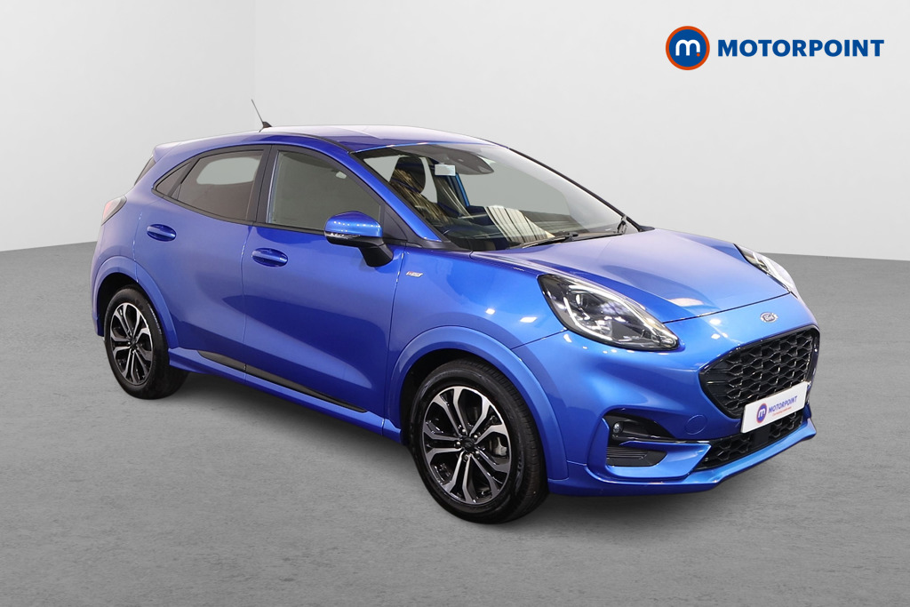 Ford Puma St-Line Automatic Petrol-Electric Hybrid SUV - Stock Number (1568002) - Drivers side front corner