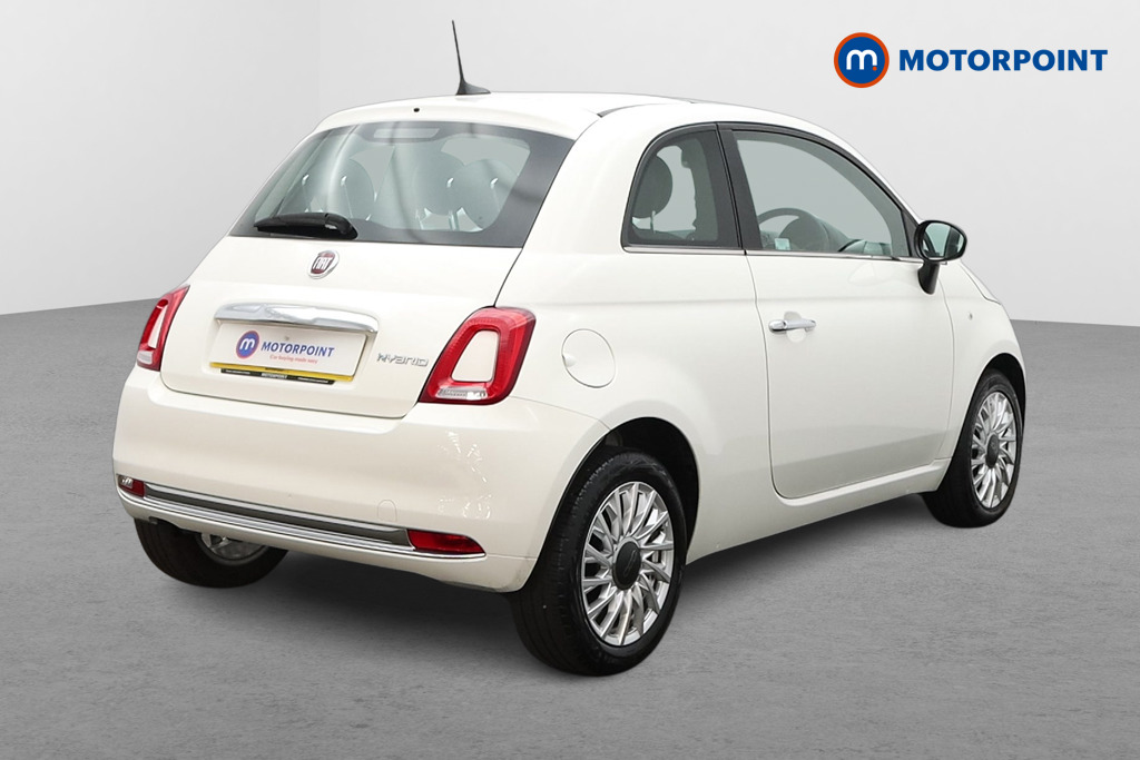 Fiat 500 1.0 Mild Hybrid 3Dr Manual Petrol-Electric Hybrid Hatchback - Stock Number (1568176) - Drivers side rear corner