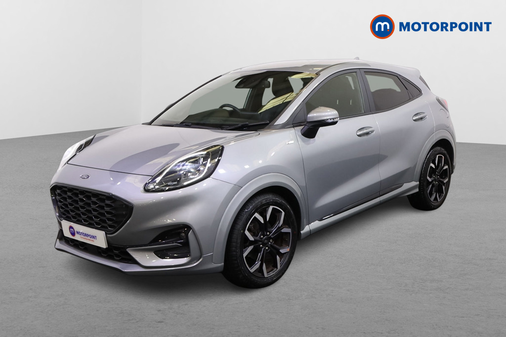 Ford Puma St-Line X Manual Petrol-Electric Hybrid SUV - Stock Number (1569548) - Passenger side front corner