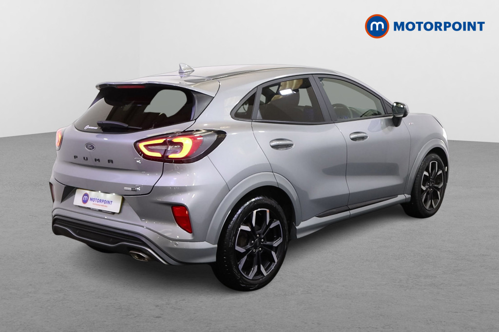 Ford Puma St-Line X Manual Petrol-Electric Hybrid SUV - Stock Number (1569548) - Drivers side rear corner