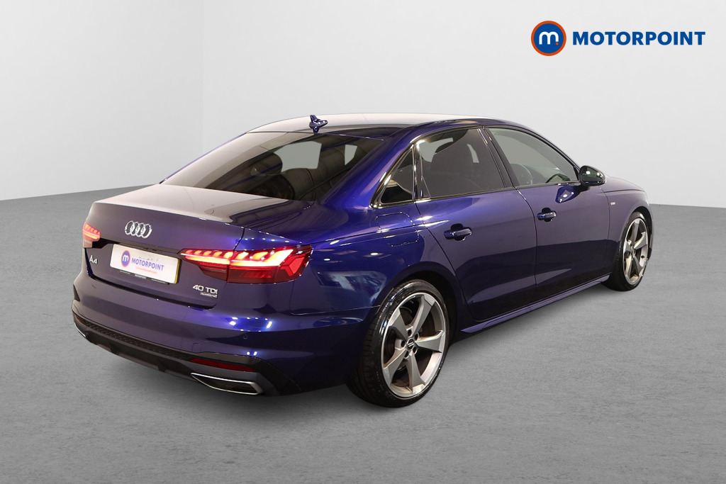 Audi A4 Black Edition Automatic Diesel Saloon - Stock Number (1570075) - Drivers side rear corner