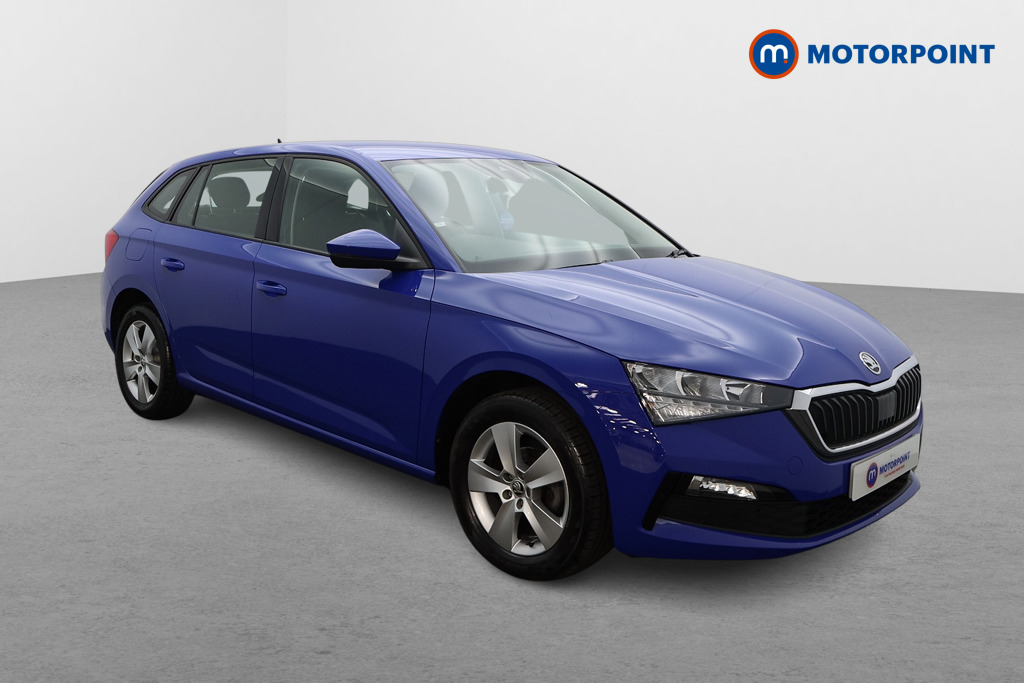 Skoda Scala SE Manual Petrol Hatchback - Stock Number (1570637) - Drivers side front corner