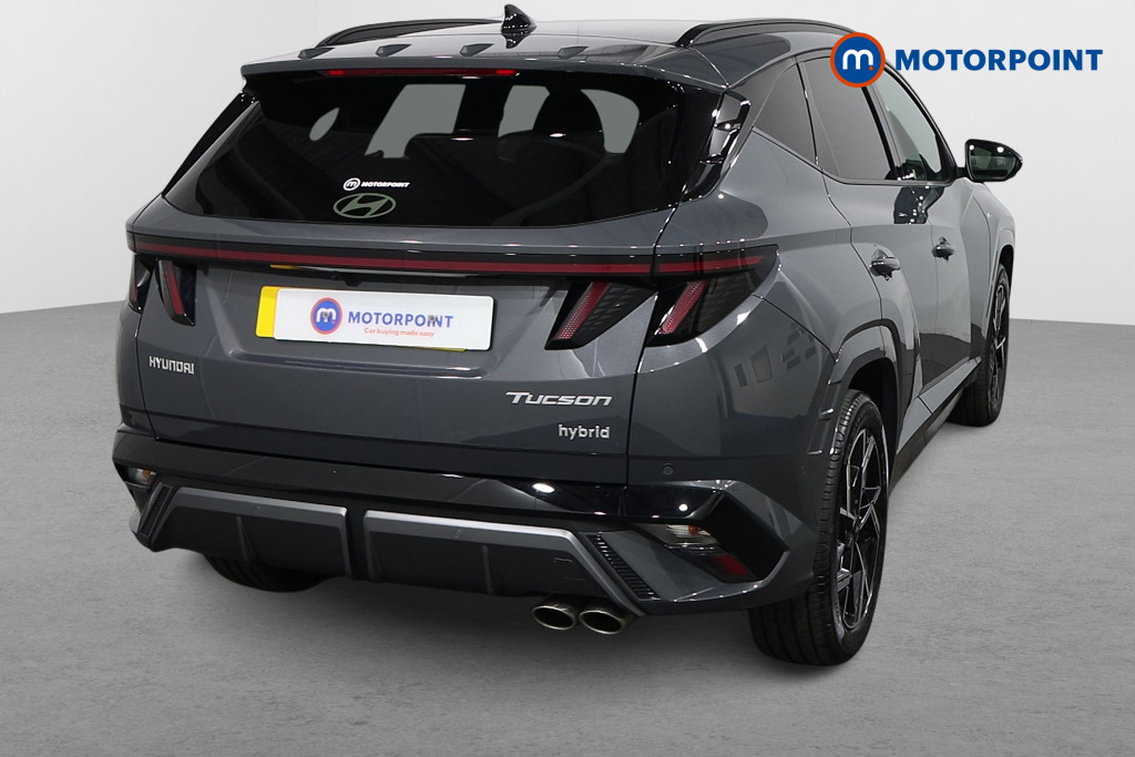 Hyundai Tucson N Line S Automatic Petrol-Electric Hybrid SUV - Stock Number (1571863) - Drivers side rear corner