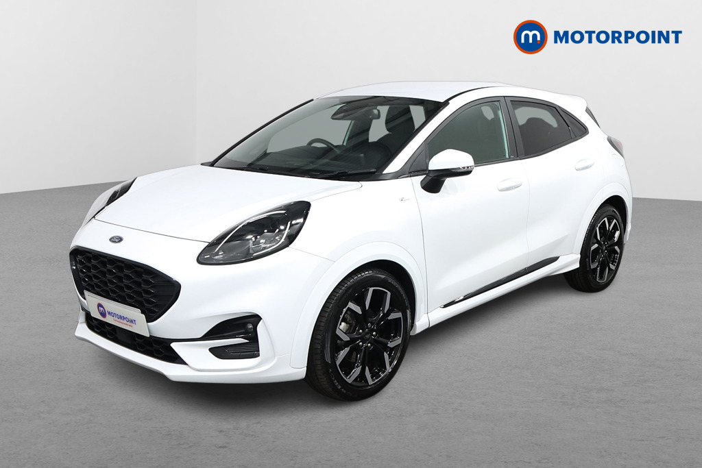 Ford Puma St-Line X Manual Petrol-Electric Hybrid SUV - Stock Number (1572091) - Passenger side front corner