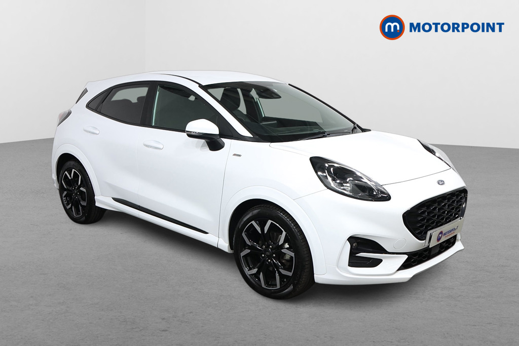 Ford Puma St-Line X Manual Petrol-Electric Hybrid SUV - Stock Number (1572091) - Drivers side front corner