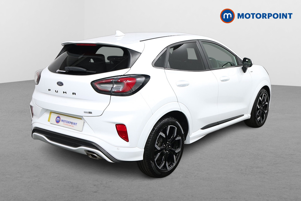 Ford Puma St-Line X Manual Petrol-Electric Hybrid SUV - Stock Number (1572091) - Drivers side rear corner