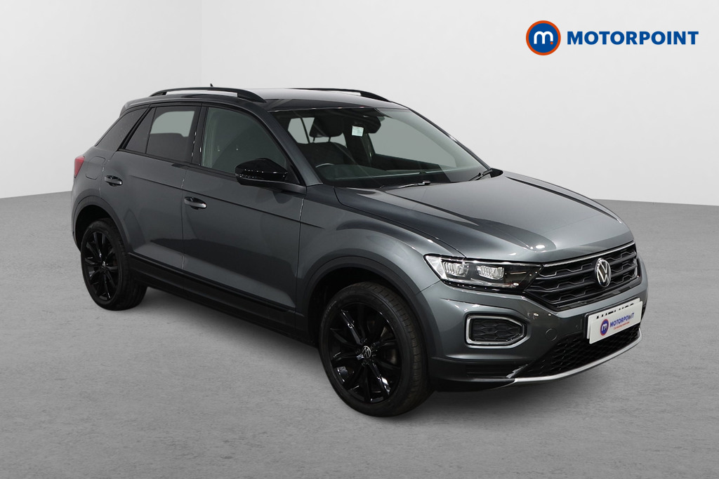 Volkswagen T-Roc Black Edition Automatic Petrol SUV - Stock Number (1572349) - Drivers side front corner