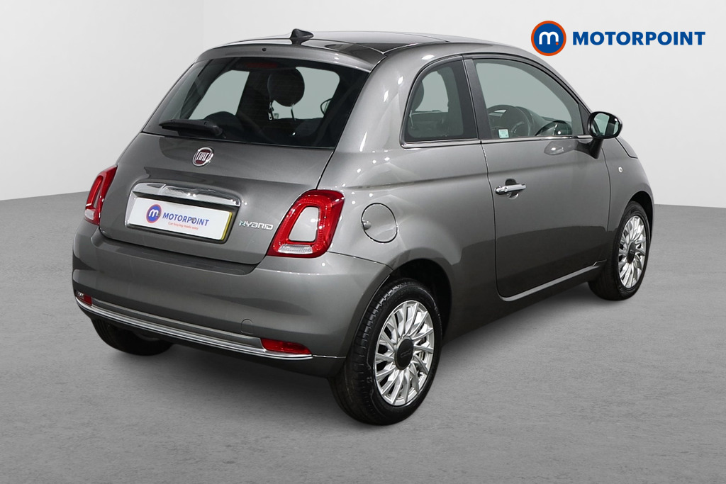 Fiat 500 1.0 Mild Hybrid 3Dr Manual Petrol-Electric Hybrid Hatchback - Stock Number (1568195) - Drivers side rear corner