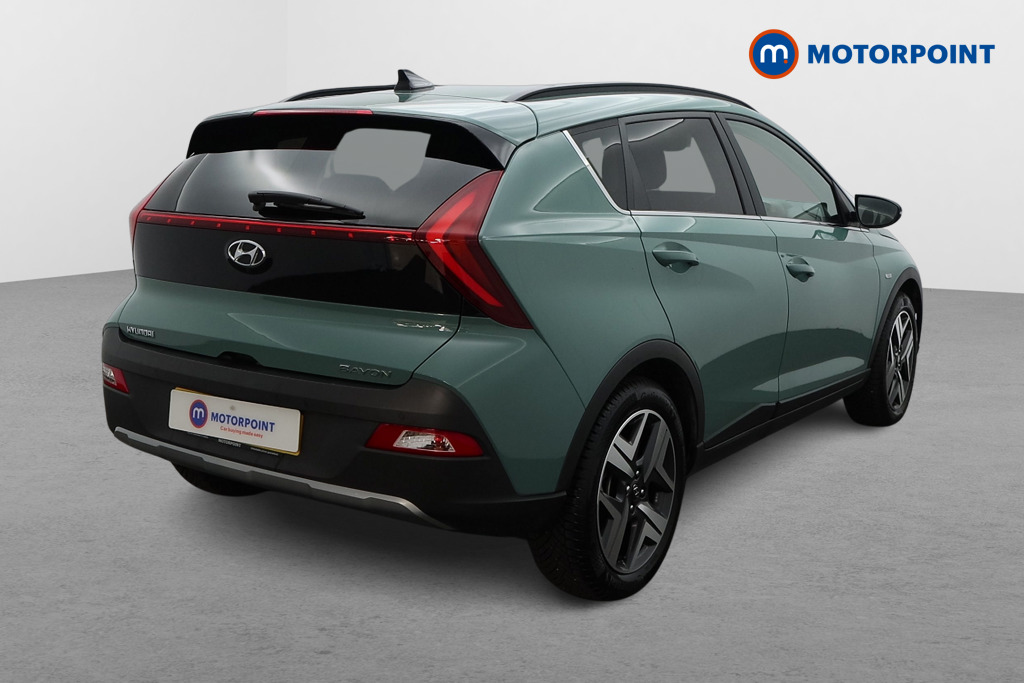 Hyundai Bayon Premium Automatic Petrol-Electric Hybrid SUV - Stock Number (1573558) - Drivers side rear corner