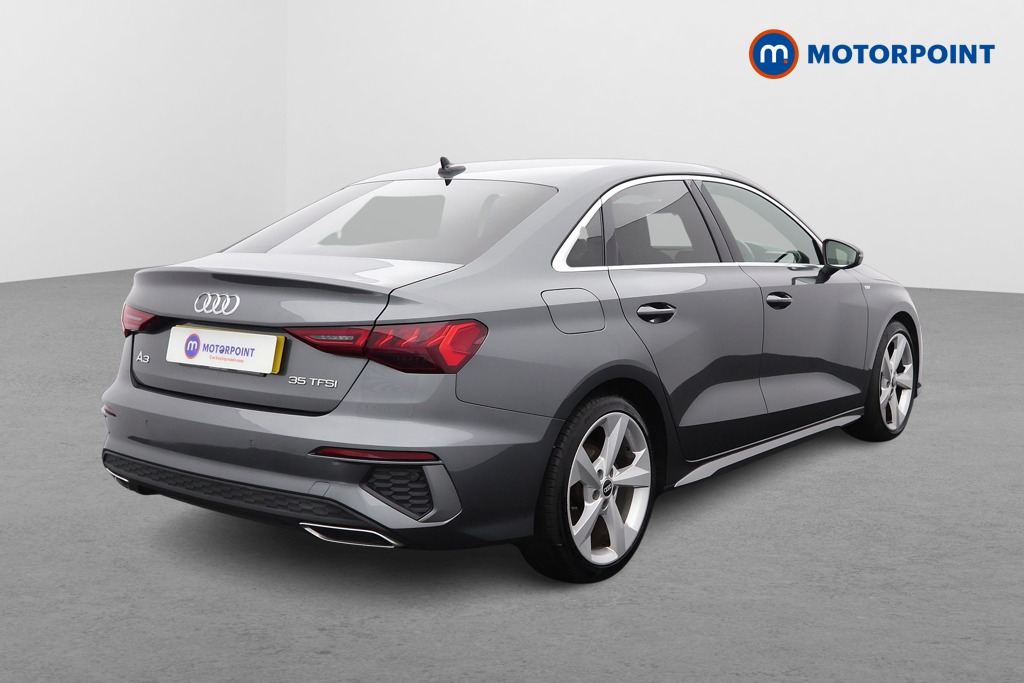 Audi A3 S Line Automatic Petrol Saloon - Stock Number (1563310) - Drivers side rear corner