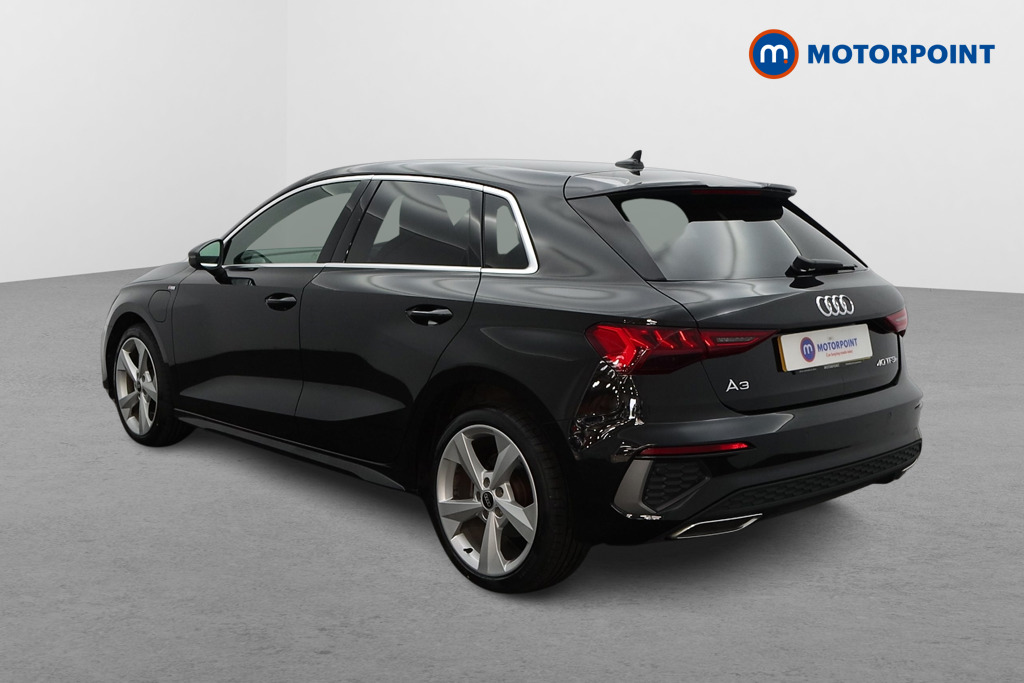 Audi A3 S Line Automatic Petrol Plug-In Hybrid Hatchback - Stock Number (1548083) - Passenger side rear corner