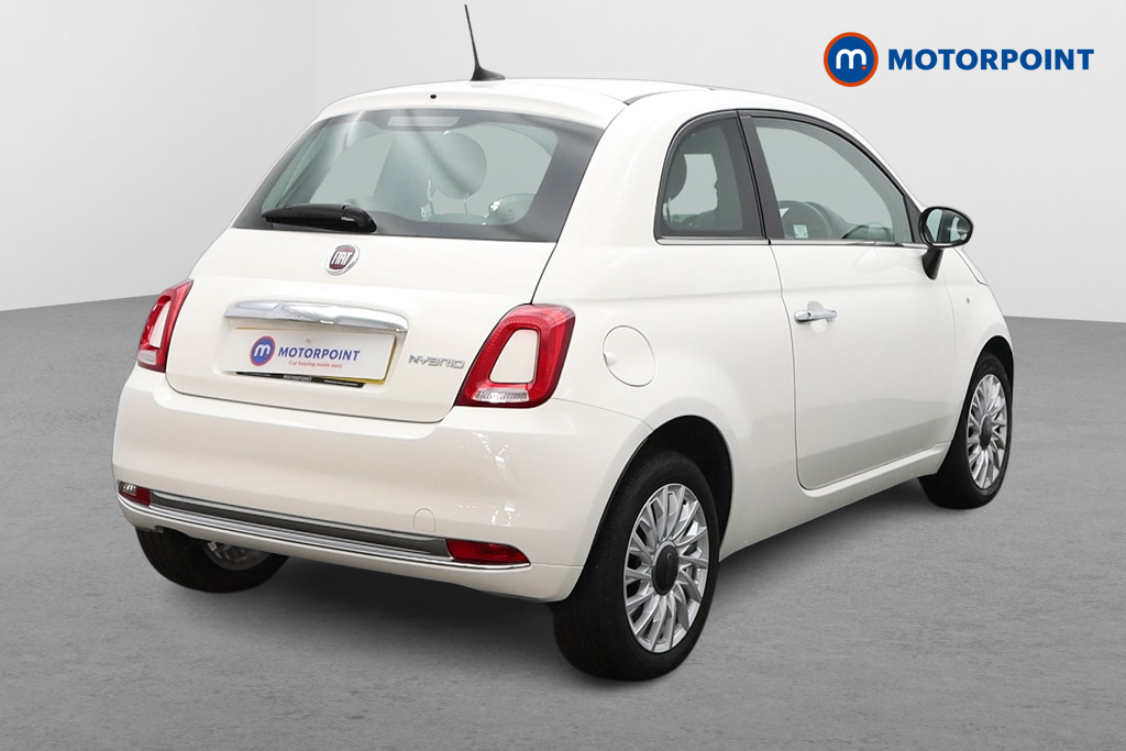 Fiat 500 1.0 Mild Hybrid 3Dr Manual Petrol-Electric Hybrid Hatchback - Stock Number (1562262) - Drivers side rear corner