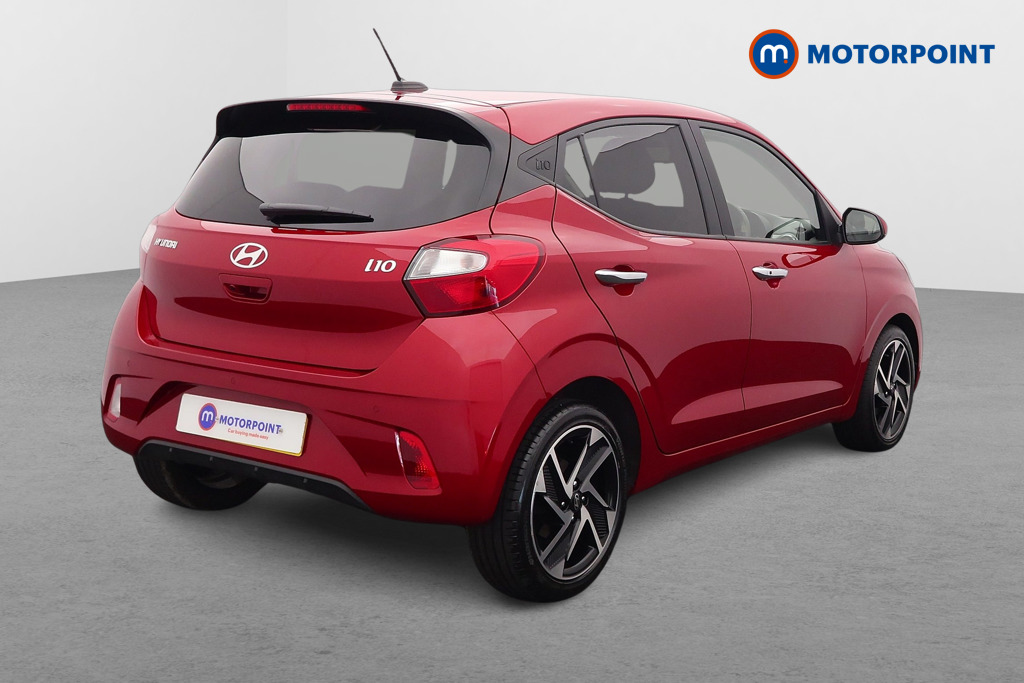 Hyundai I10 Premium Automatic Petrol Hatchback - Stock Number (1564945) - Drivers side rear corner