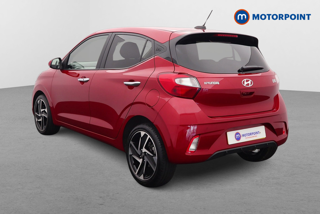 Hyundai I10 Premium Automatic Petrol Hatchback - Stock Number (1564945) - Passenger side rear corner