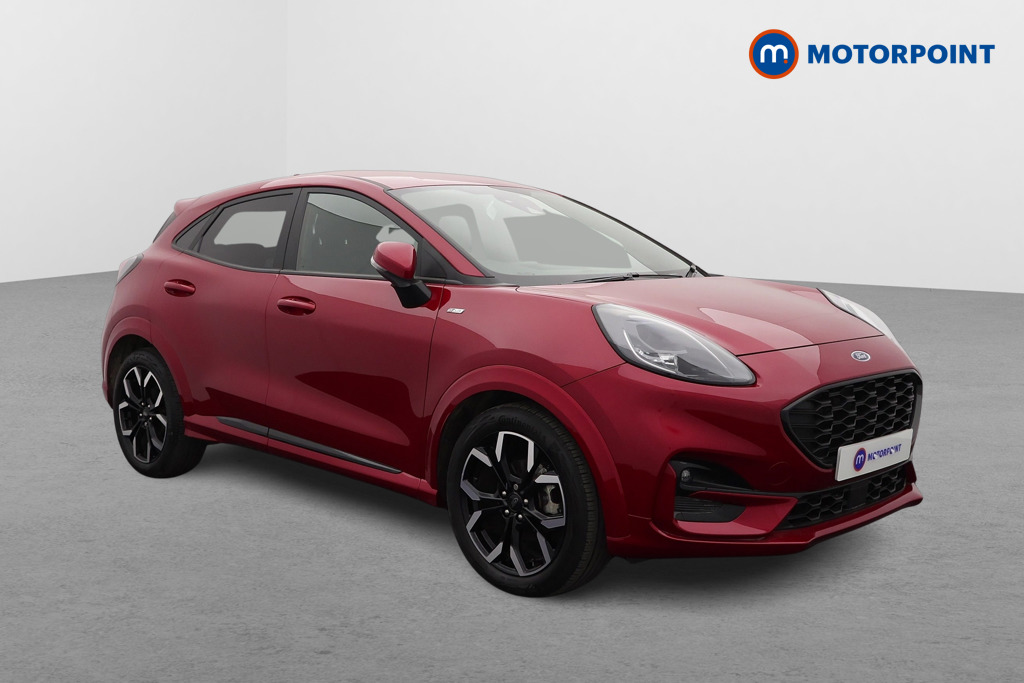 Ford Puma St-Line X Automatic Petrol-Electric Hybrid SUV - Stock Number (1565877) - Drivers side front corner