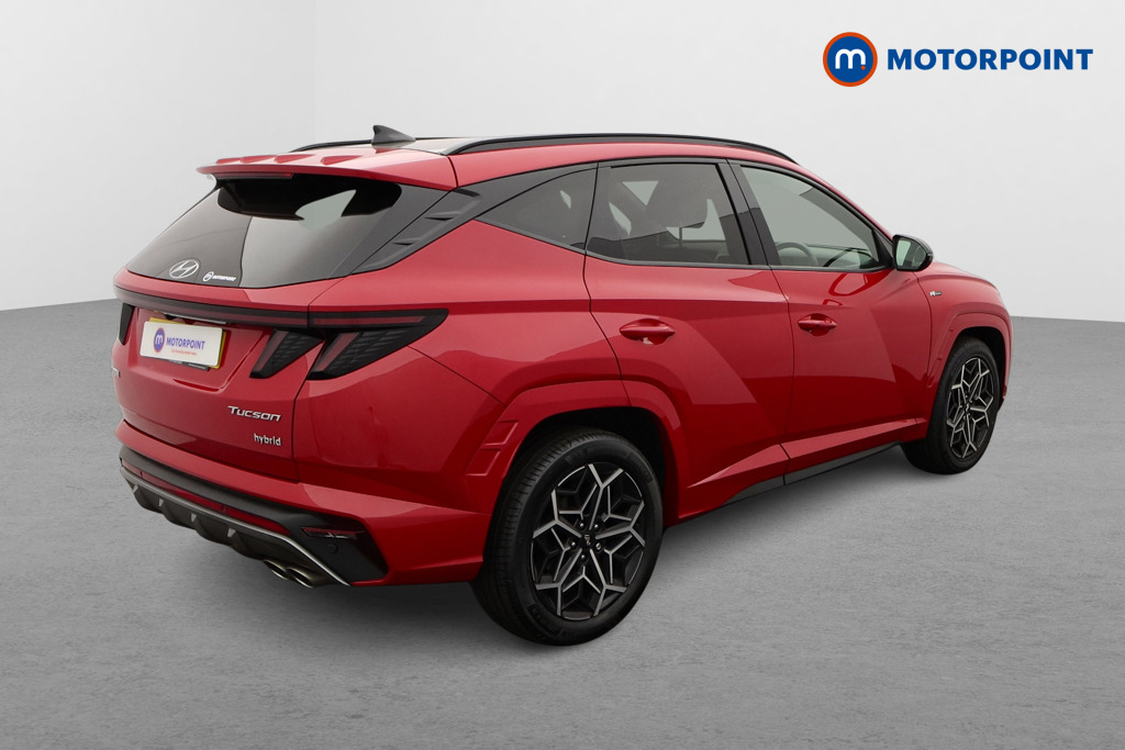 Hyundai Tucson N Line S Automatic Petrol-Electric Hybrid SUV - Stock Number (1570032) - Drivers side rear corner