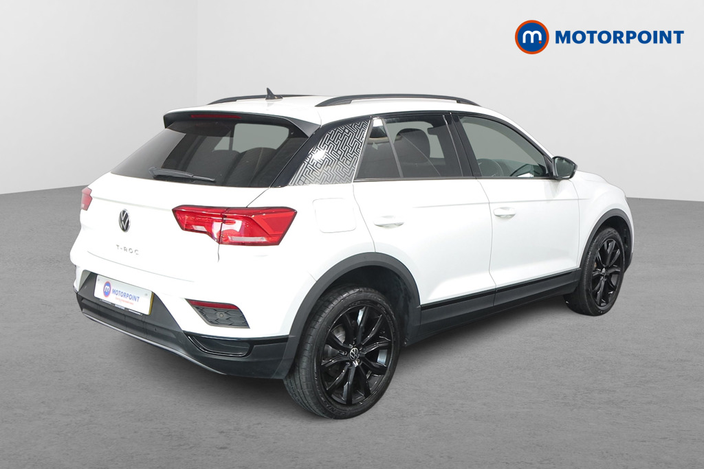 Volkswagen T-Roc Black Edition Manual Petrol SUV - Stock Number (1571206) - Drivers side rear corner