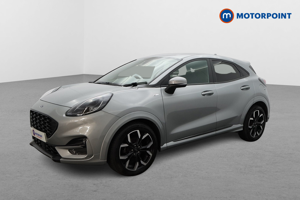 Ford Puma St-Line X Manual Petrol-Electric Hybrid SUV - Stock Number (1488460) - Passenger side front corner