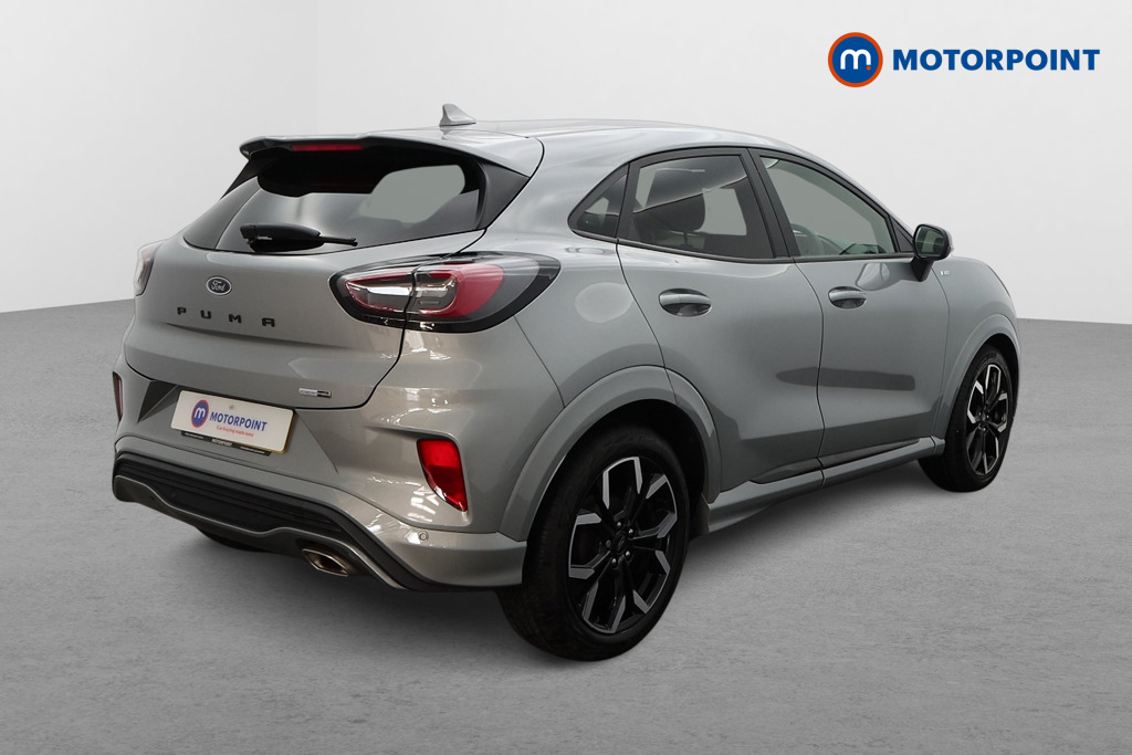 Ford Puma St-Line X Manual Petrol-Electric Hybrid SUV - Stock Number (1488460) - Drivers side rear corner