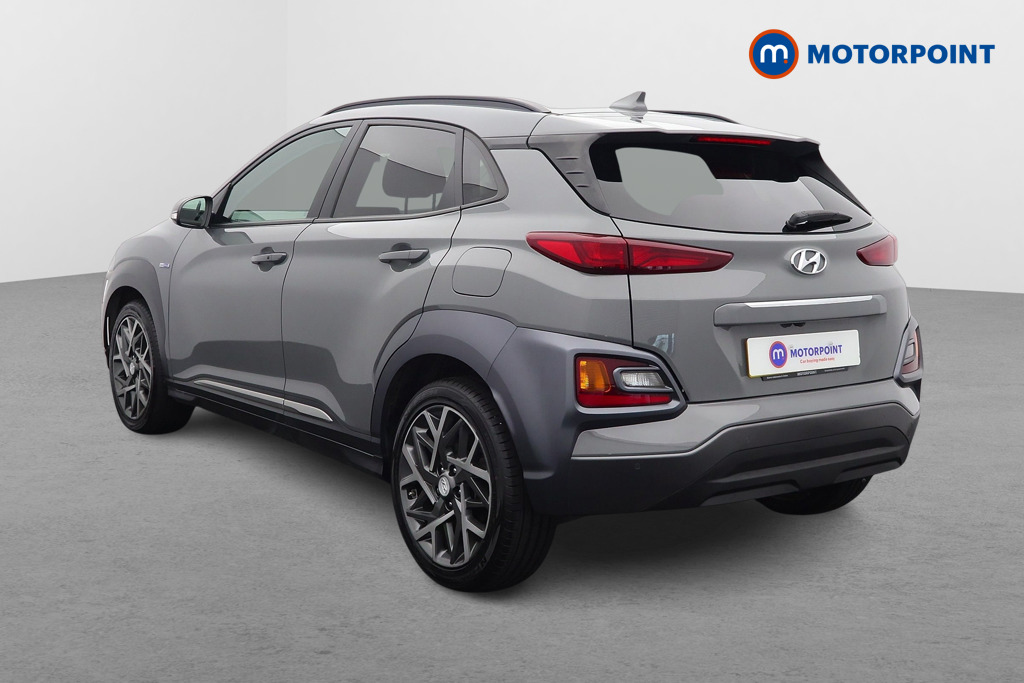 Hyundai Kona Premium Automatic Petrol-Electric Hybrid SUV - Stock Number (1560614) - Passenger side rear corner