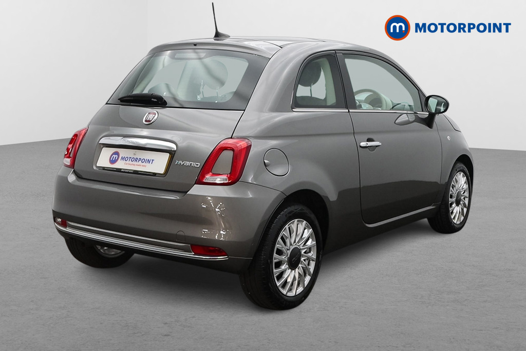 Fiat 500 1.0 Mild Hybrid 3Dr Manual Petrol-Electric Hybrid Hatchback - Stock Number (1565344) - Drivers side rear corner