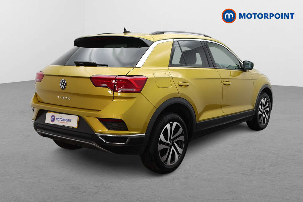 Volkswagen T-Roc Active Manual Petrol SUV - Stock Number (1565347) - Drivers side rear corner