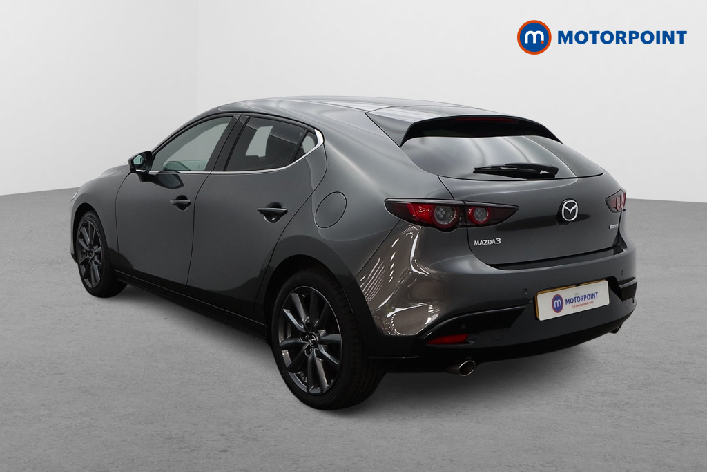 Mazda 3 Sport Lux Manual Petrol-Electric Hybrid Hatchback - Stock Number (1566839) - Passenger side rear corner