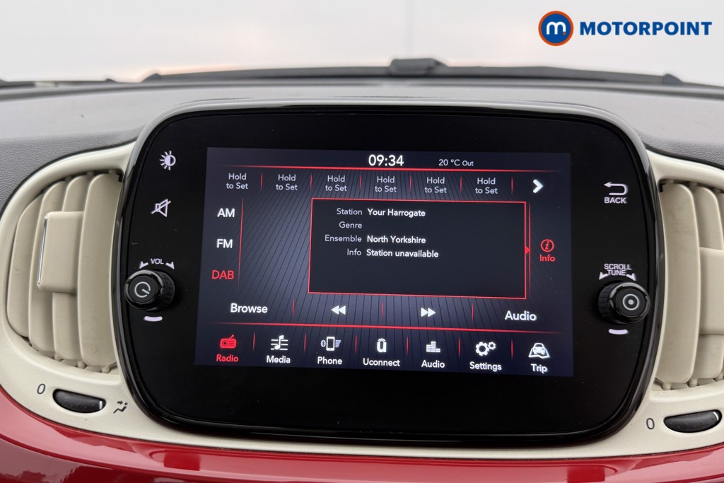 Fiat 500 1.0 Mild Hybrid 3Dr Manual Petrol-Electric Hybrid Hatchback - Stock Number (1568200) - 5th supplementary image