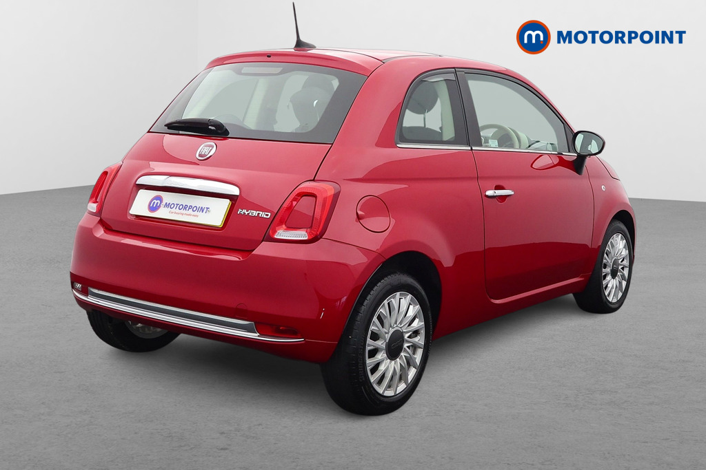 Fiat 500 1.0 Mild Hybrid 3Dr Manual Petrol-Electric Hybrid Hatchback - Stock Number (1568200) - Drivers side rear corner
