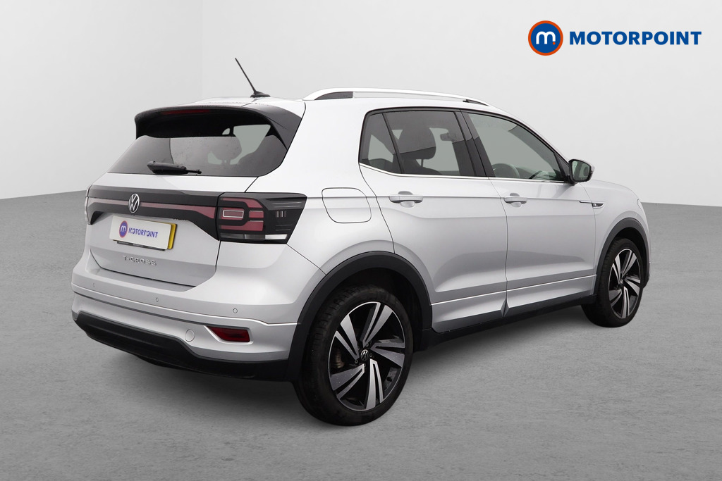 Volkswagen T-Cross R-Line Manual Petrol SUV - Stock Number (1568794) - Drivers side rear corner