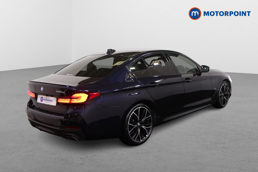 BMW 5 Series M Sport Automatic Diesel Saloon - Stock Number (1569546) - Drivers side rear corner