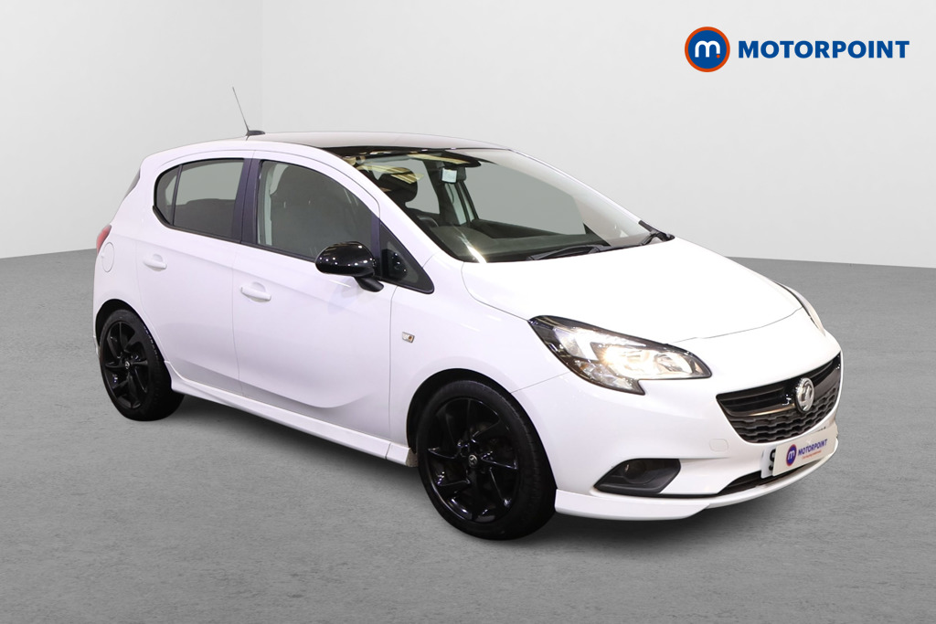 Vauxhall Corsa Sri Vx-Line Nav Black Manual Petrol Hatchback - Stock Number (1570303) - Drivers side front corner