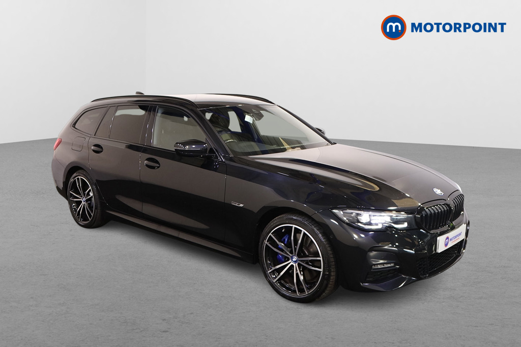 BMW 3 Series M Sport Automatic Petrol Plug-In Hybrid Estate - Stock Number (1572690) - Drivers side front corner