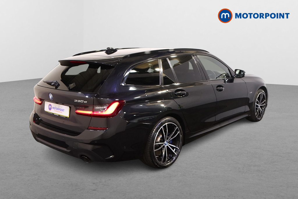 BMW 3 Series M Sport Automatic Petrol Plug-In Hybrid Estate - Stock Number (1572690) - Drivers side rear corner