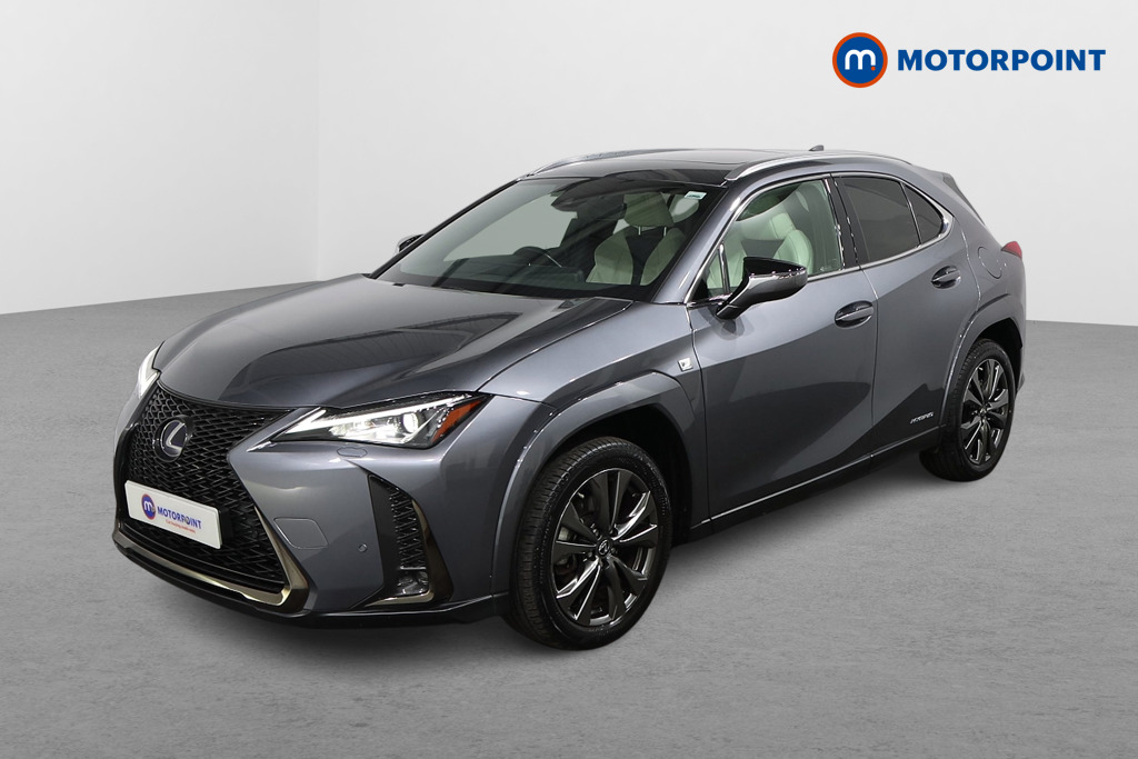 Lexus UX F-Sport Automatic Petrol-Electric Hybrid SUV - Stock Number (1573940) - Passenger side front corner