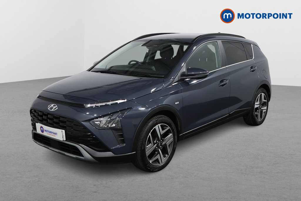 Hyundai Bayon Premium Manual Petrol-Electric Hybrid SUV - Stock Number (1574849) - Passenger side front corner