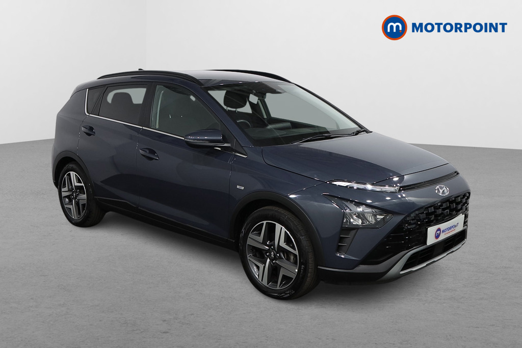 Hyundai Bayon Premium Manual Petrol-Electric Hybrid SUV - Stock Number (1574849) - Drivers side front corner