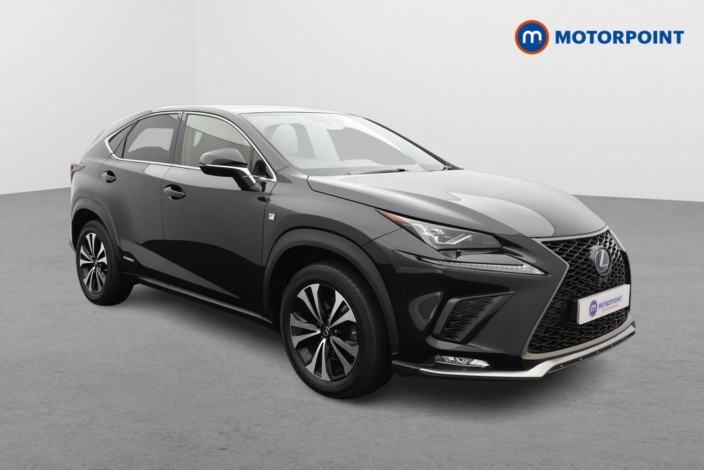 Lexus NX F-Sport Automatic Petrol-Electric Hybrid SUV - Stock Number (1565949) - Drivers side front corner
