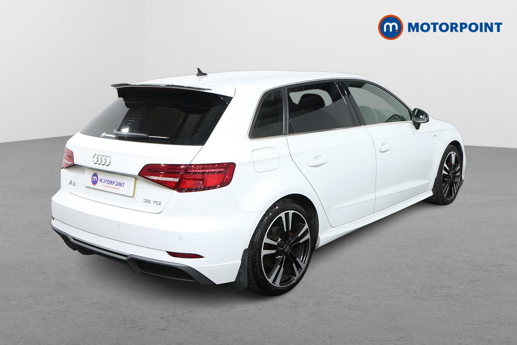 Audi A3 S Line Manual Diesel Hatchback - Stock Number (1569164) - Drivers side rear corner