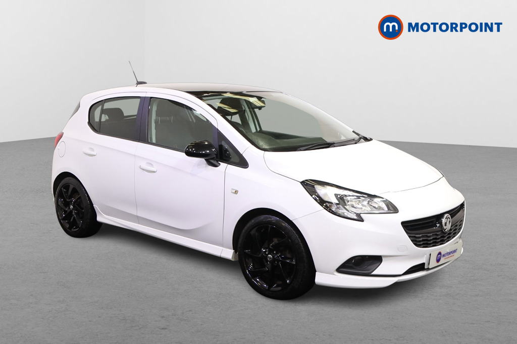 Vauxhall Corsa Sri Vx-Line Nav Black Manual Petrol Hatchback - Stock Number (1570008) - Drivers side front corner