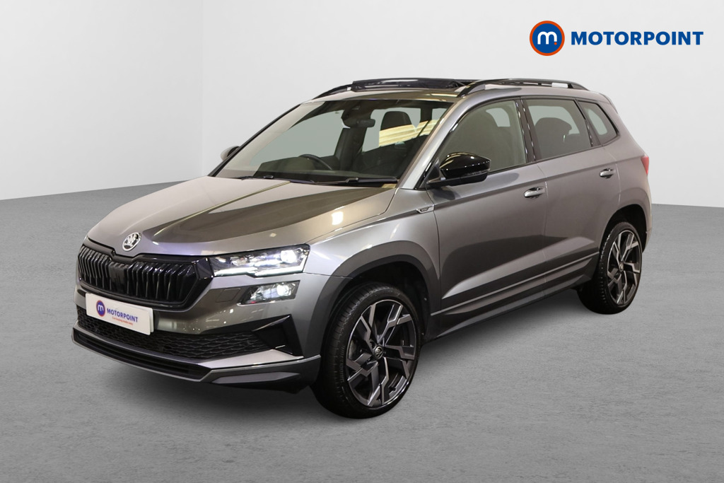 Skoda Karoq Sportline Automatic Petrol SUV - Stock Number (1570122) - Passenger side front corner