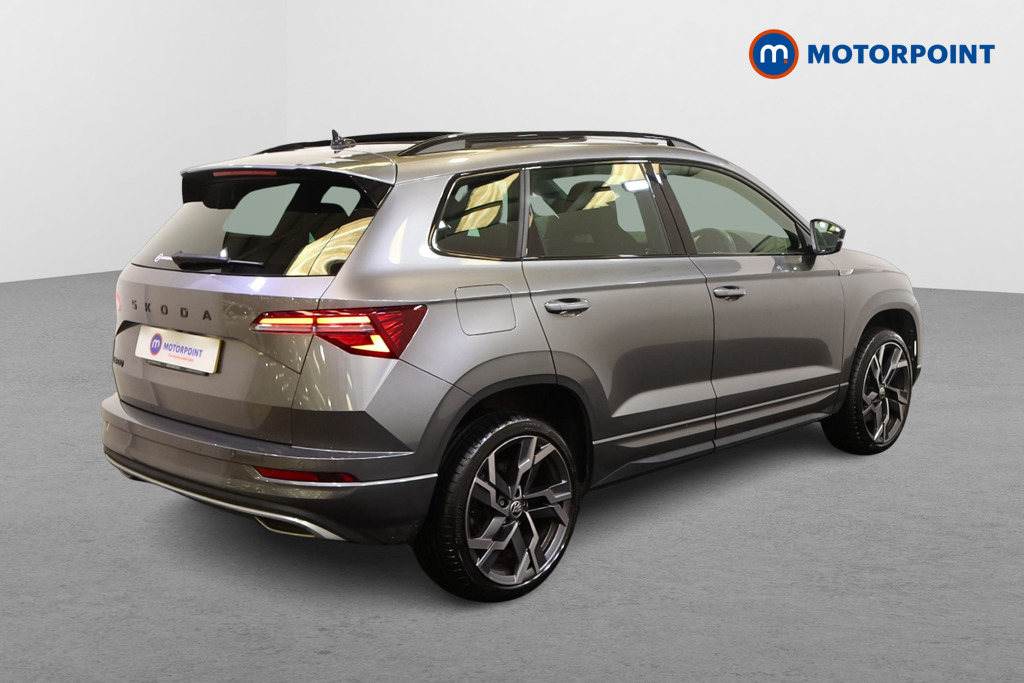 Skoda Karoq Sportline Automatic Petrol SUV - Stock Number (1570122) - Drivers side rear corner